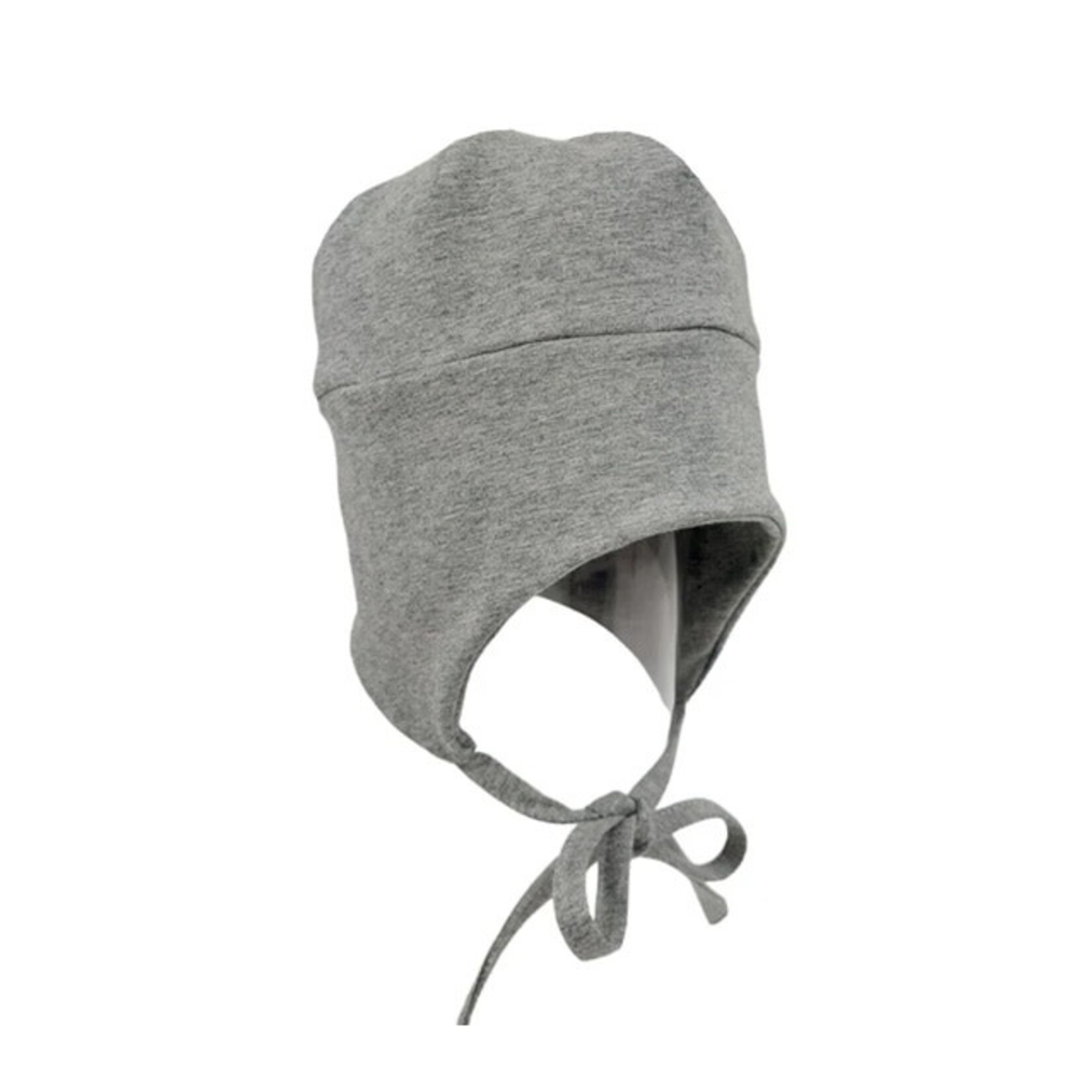 Tirigolo TIRIGOLO - Cotton mid-season beanie with ears - Grey