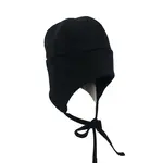 Tirigolo TIRIGOLO - Cotton mid-season beanie with ears - Navy blue