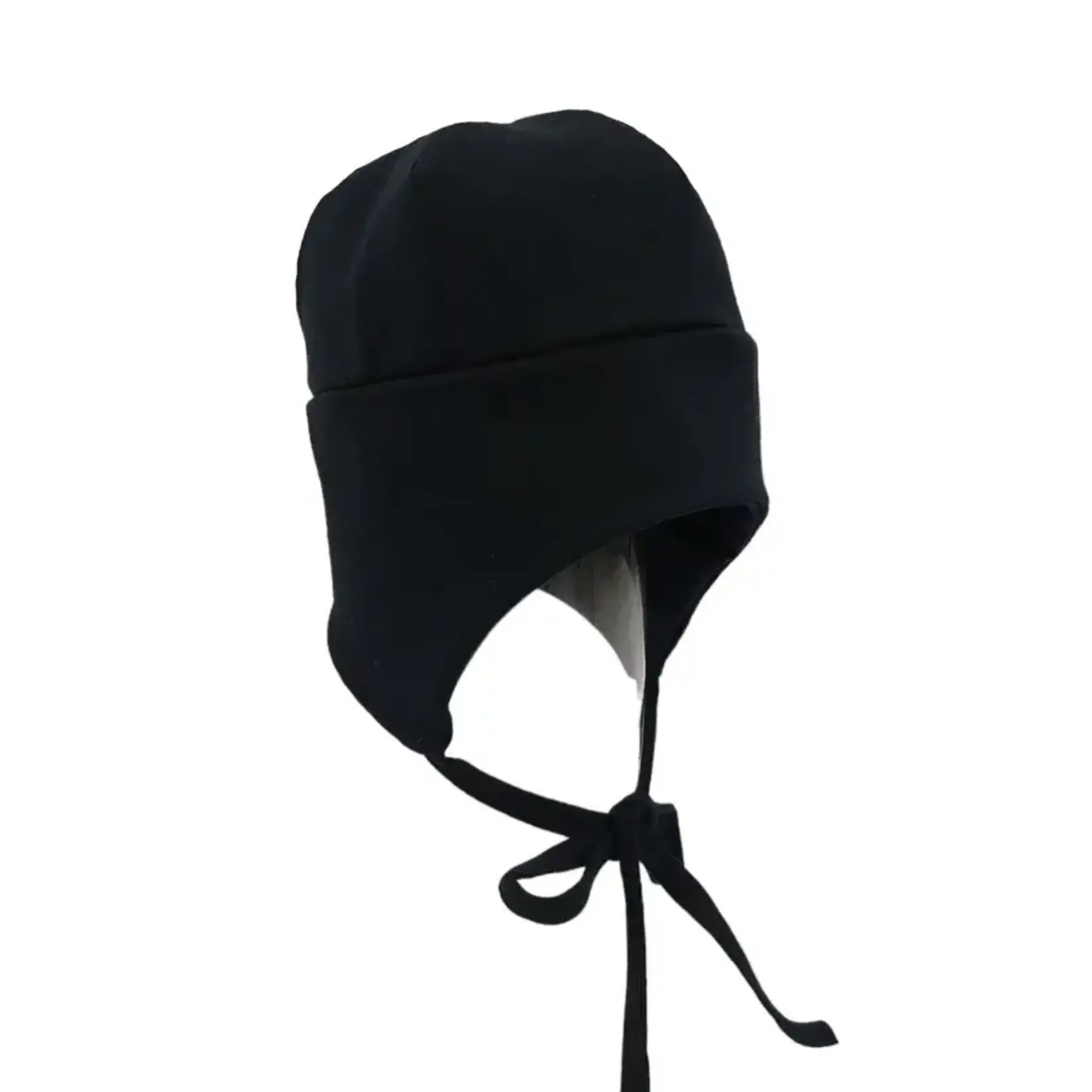 Tirigolo TIRIGOLO - Cotton mid-season beanie with ears - Navy blue