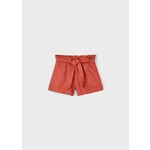 Mayoral MAYORAL - Short couleur rouge brique avec cordon d'ajustement