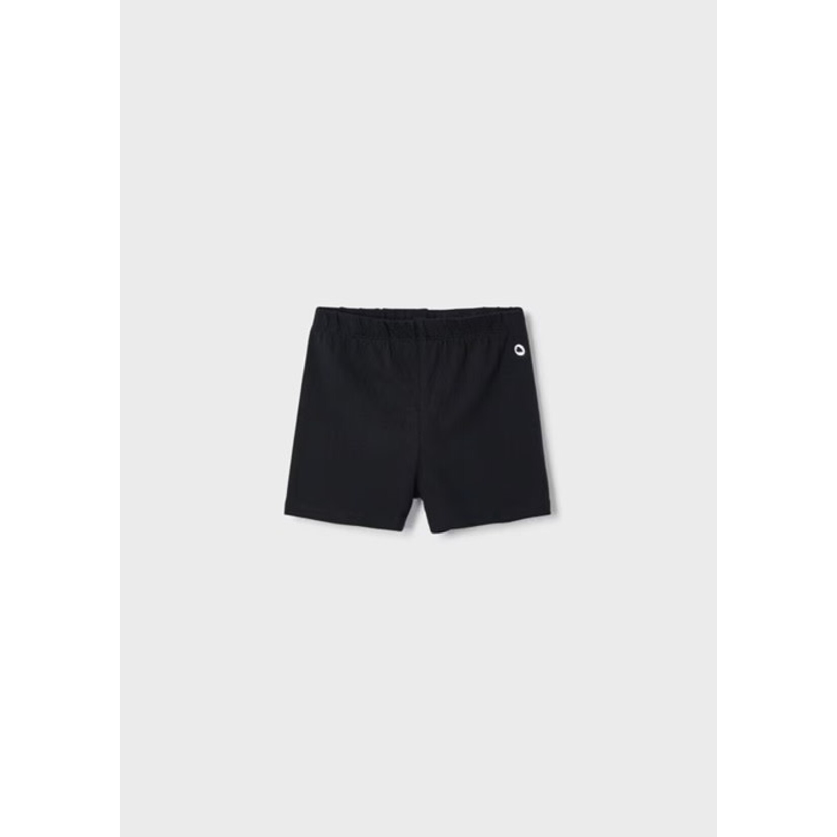 Mayoral MAYORAL - Short noir de coton souple style cycliste