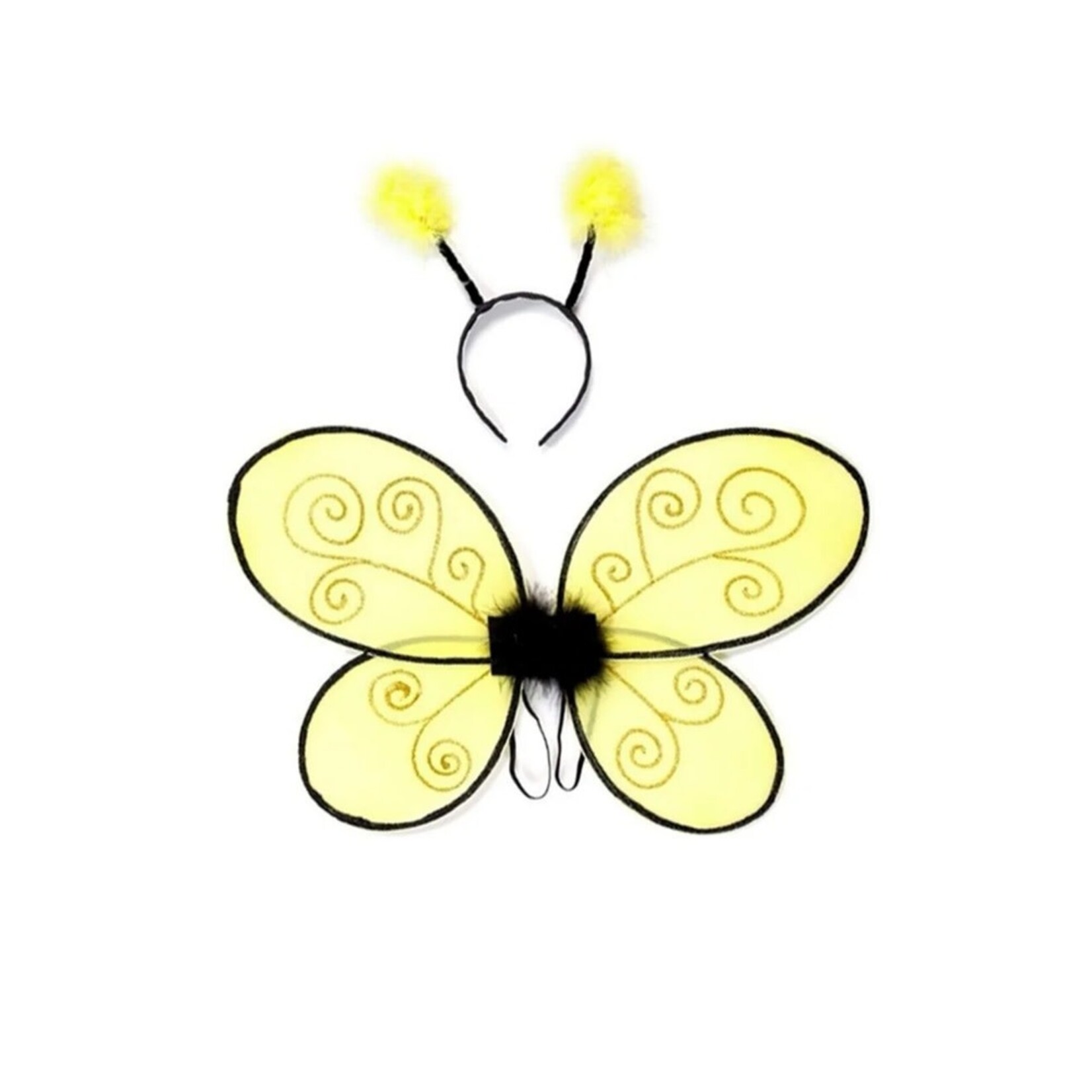 Great Pretenders GREAT PRETENDERS - Bumble Bee Wings & Headband