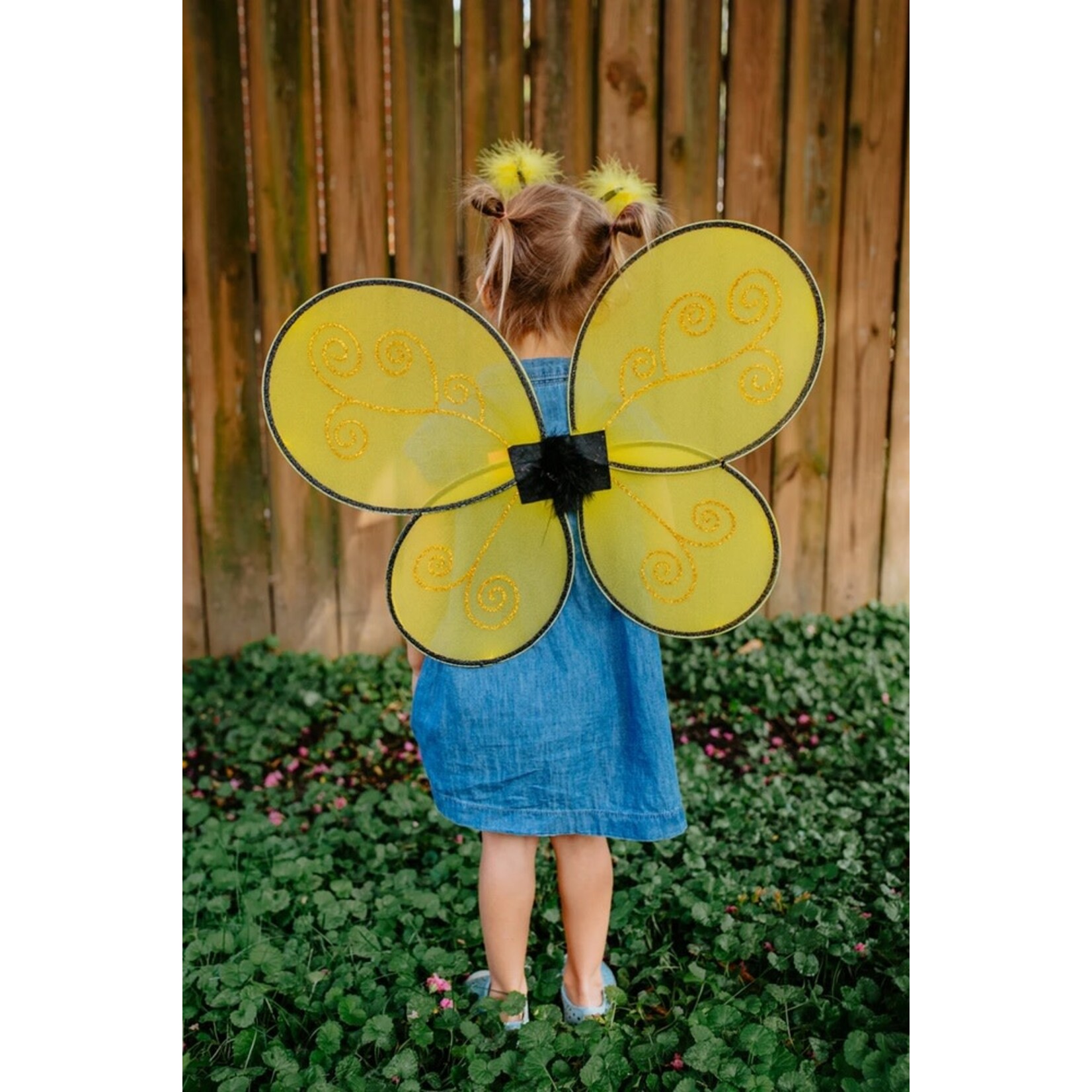 Great Pretenders GREAT PRETENDERS - Bumble Bee Wings & Headband