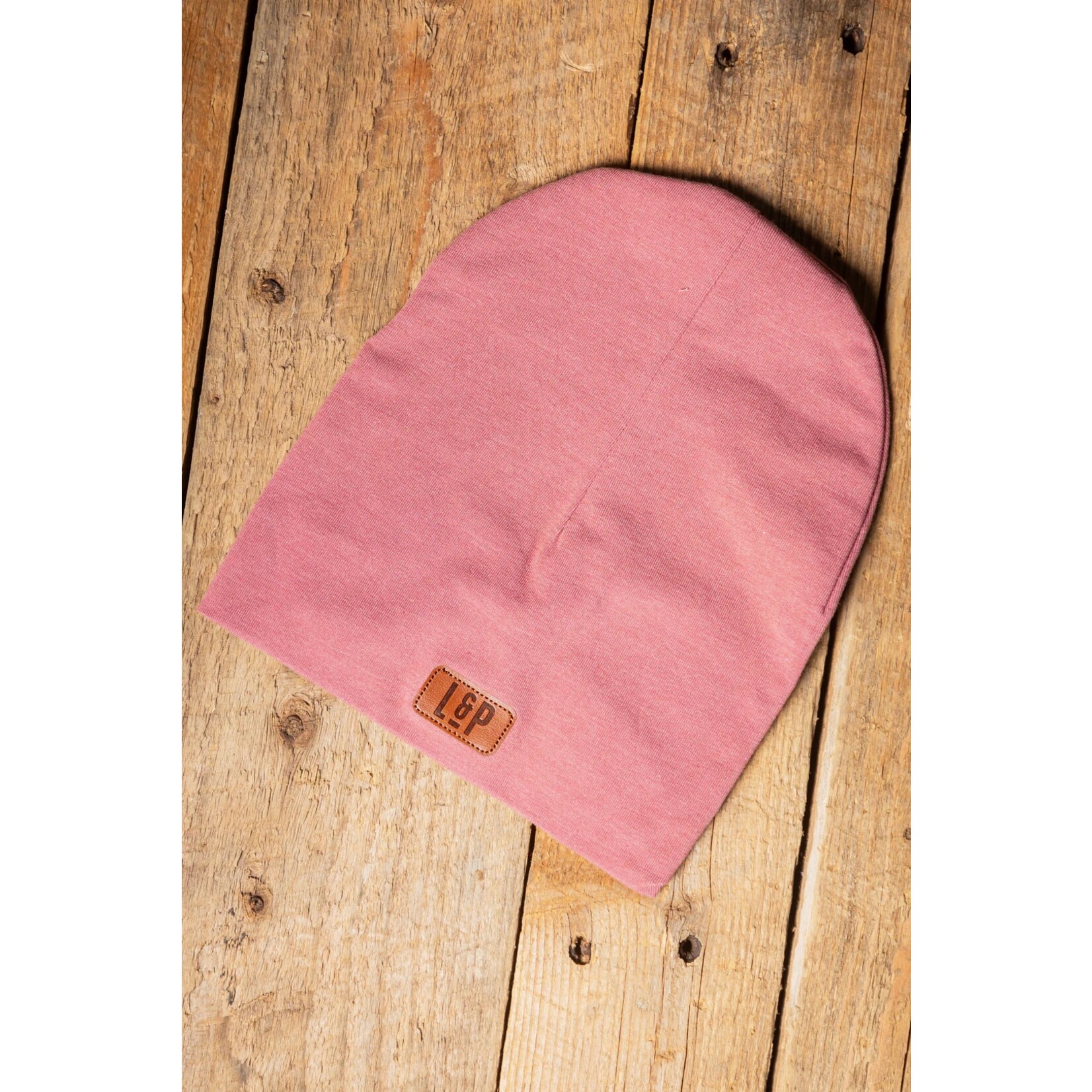 L&P  L&P - Mid-season cotton beanie - 'Boston / Old Rose'