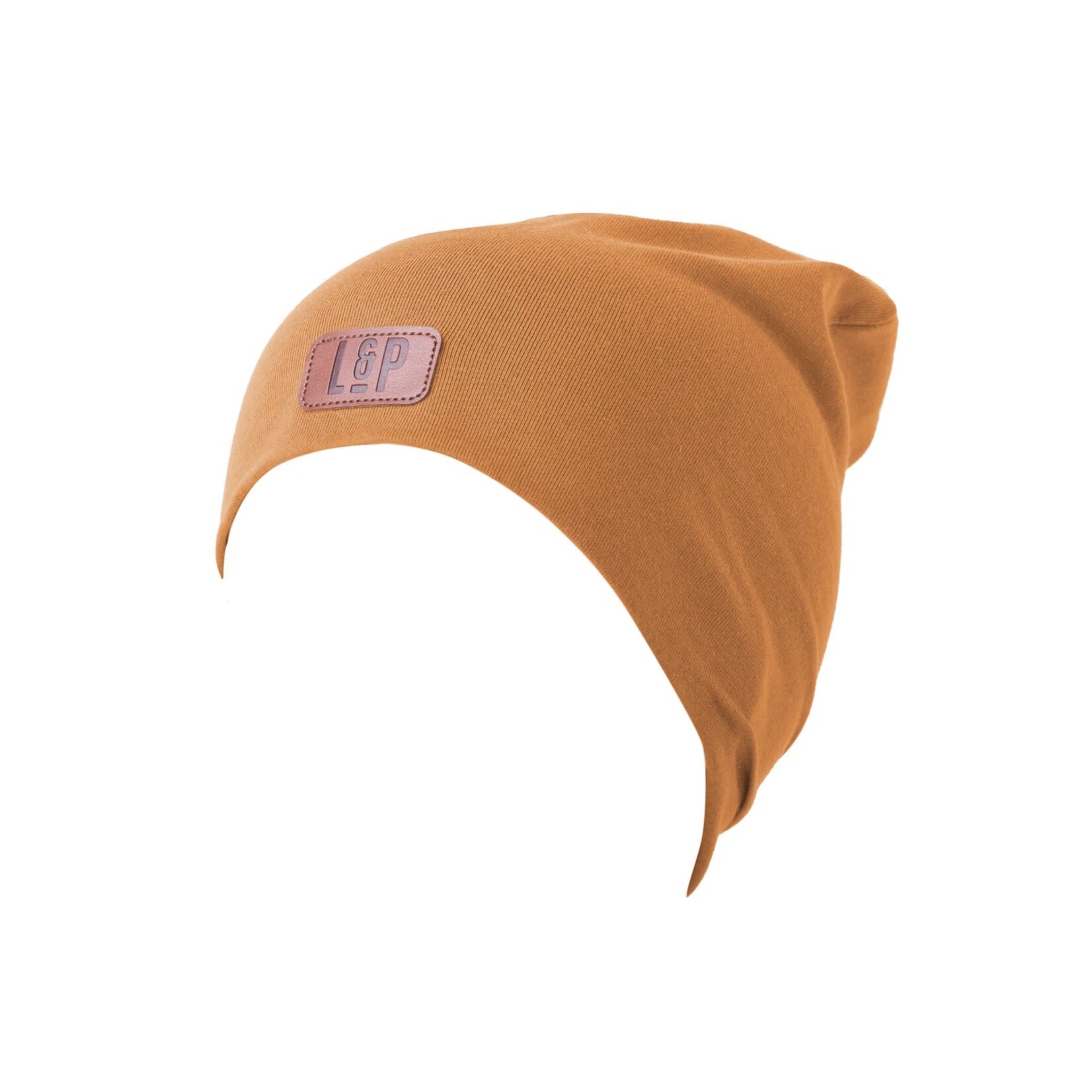 L&P  L&P - Mid-season cotton beanie - 'Boston / Caramel'