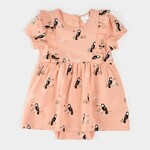 Petit Lem PETIT LEM - Robe cache-couche à imprimé toucans
