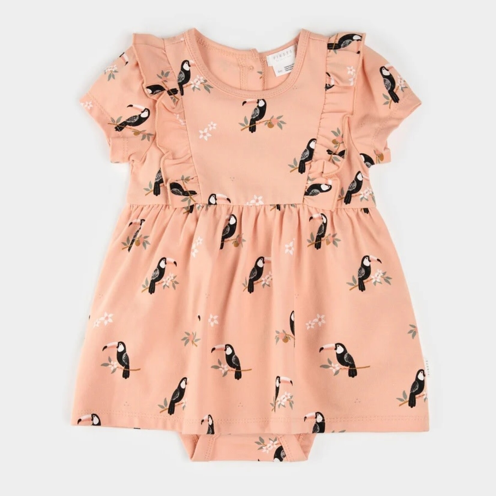 Petit Lem PETIT LEM - Toucan Print Bodysuit Dress