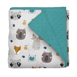 Olé Hop Olé Hop - Minky Baby Blanket - Récolte d'automne