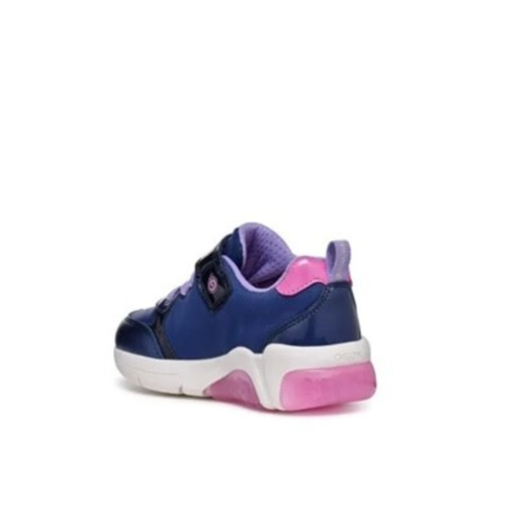 Geox GEOX - Chaussures de sport avec semelle lumineuse 'J. Fadinlight B - Tex + Pea. Sy. Pa - Navy / Fuchsia'