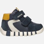 Geox GEOX - Velcro Sneakers 'Iupidoo - Navy/Ochre'
