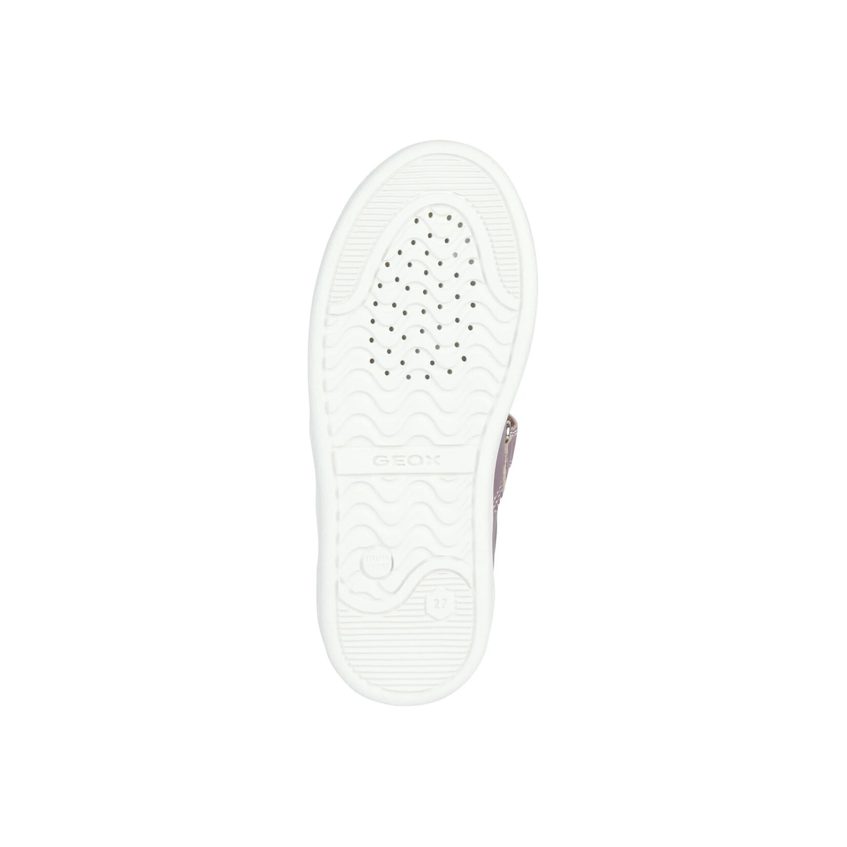 Geox GEOX - Chaussures à velcro avec brillants noirs 'Djrock Rose Foncé / Noir'