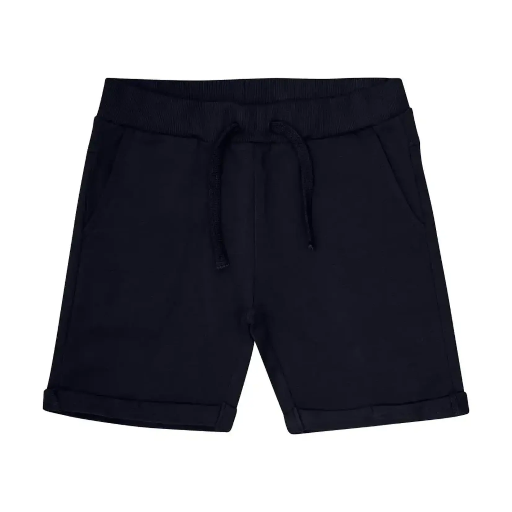 Minymo MINYMO- Duo de shorts en coton molletonné bleu marine et bleu email