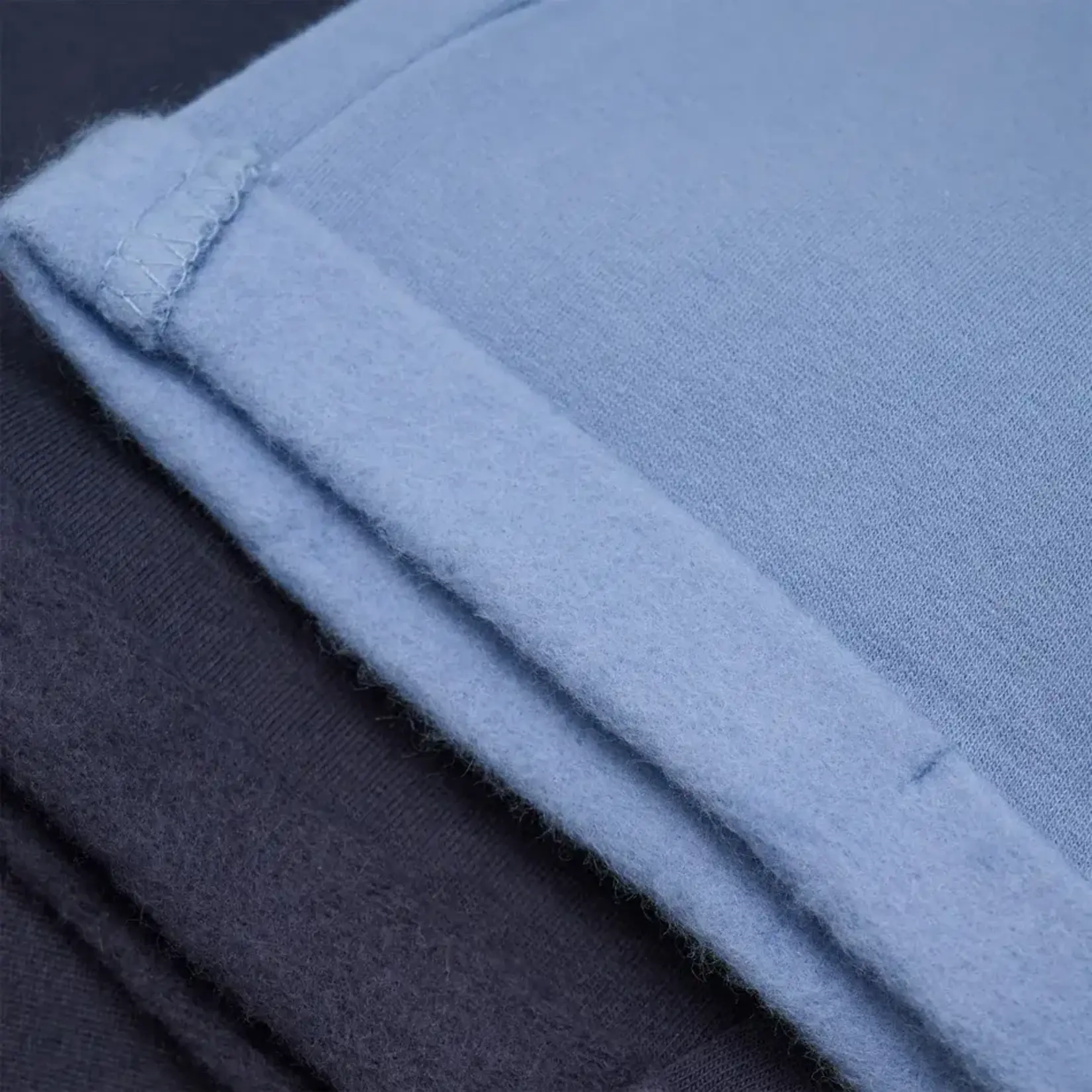 Minymo MINYMO- Duo de shorts en coton molletonné bleu marine et bleu email