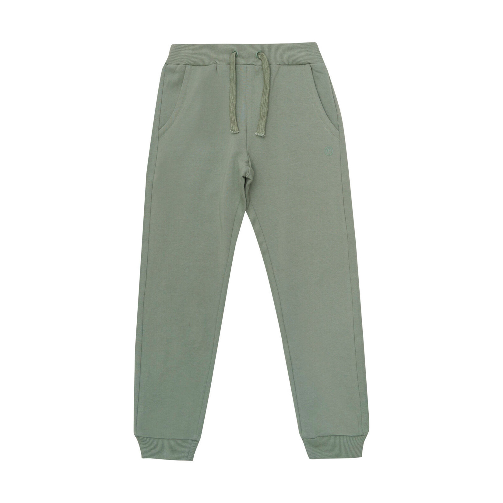 Minymo MINYMO- Ensemble de 2 pantalons jogging en coton biologique bleu marine et vert olive