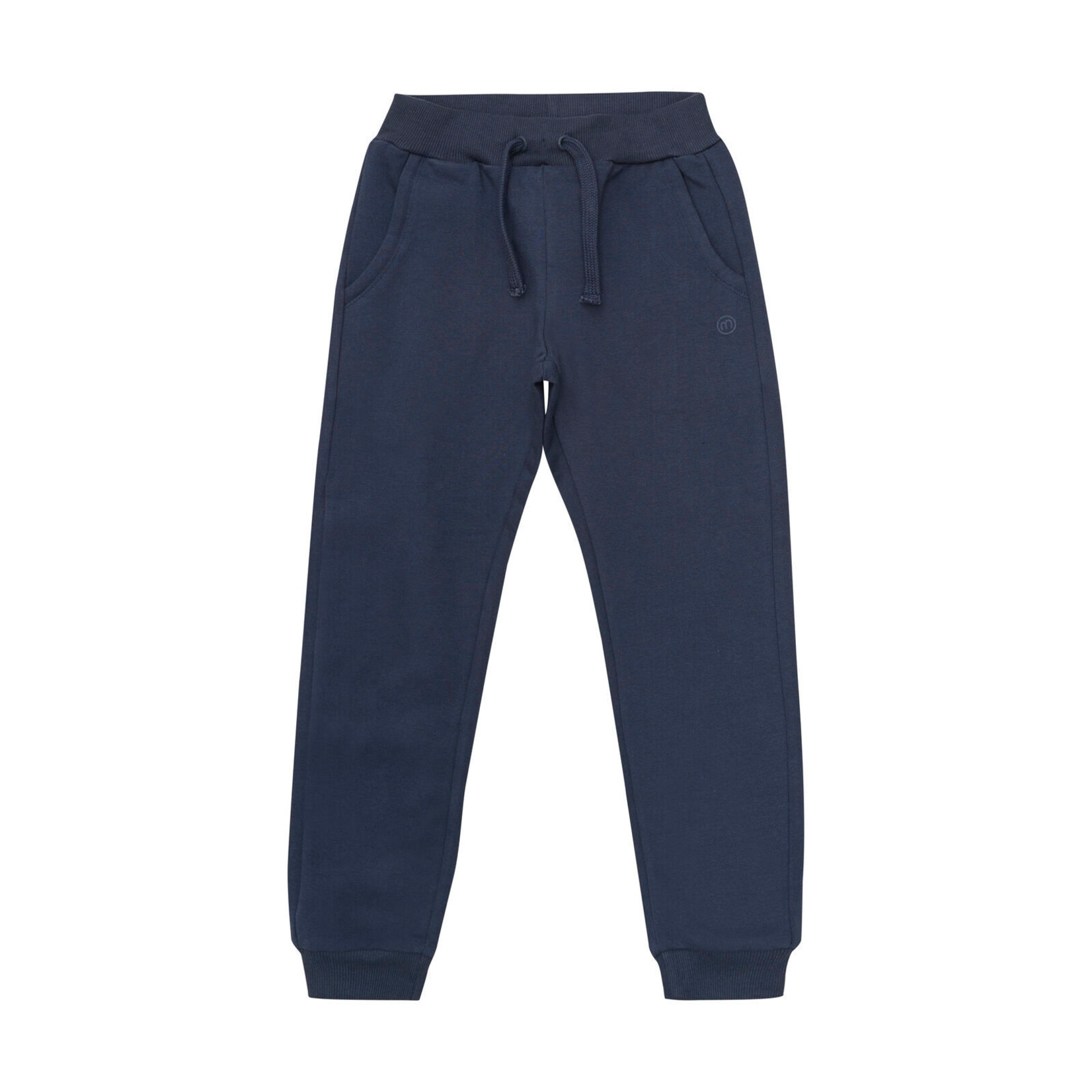 Minymo MINYMO- Ensemble de 2 pantalons jogging en coton biologique bleu marine et vert olive