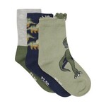 Minymo MINYMO - 3  Pairs of Dinosaur Socks