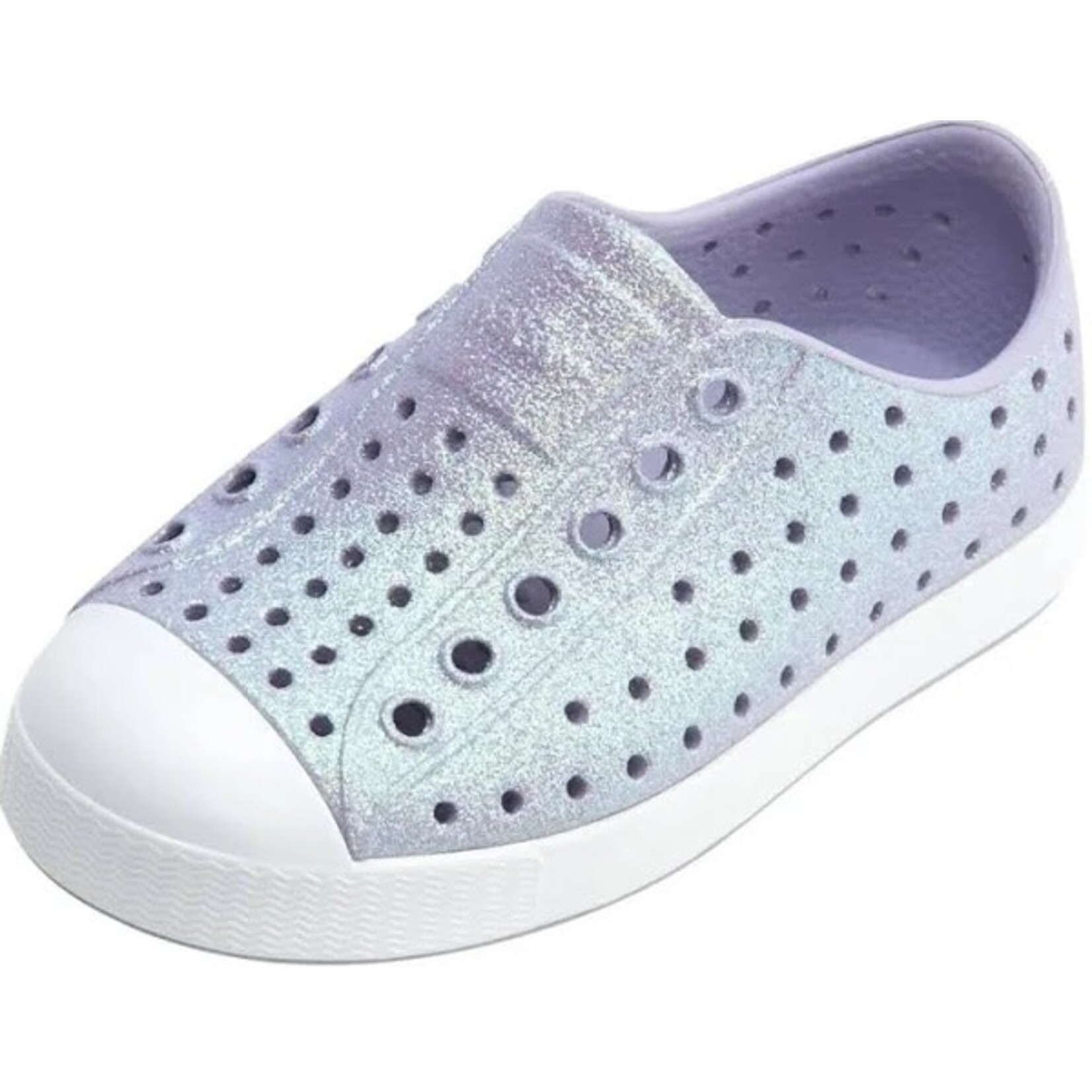 Native NATIVE - Chaussures d'eau/sandales 'Jefferson - Future Purple Bling / Shell White'