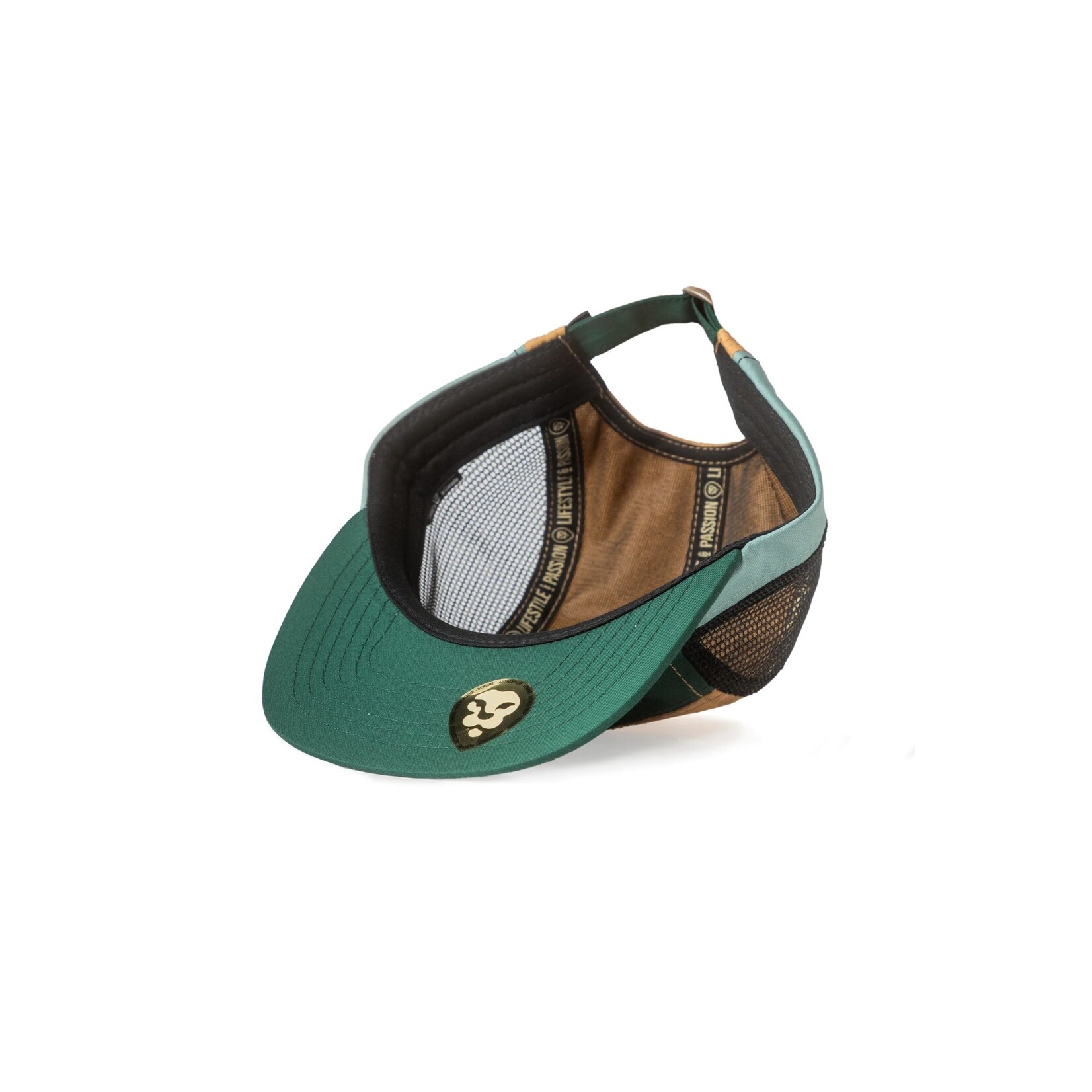 L&P L&P - Casquette avec filet 'Ohio - Yin Yang Fit / Tan'