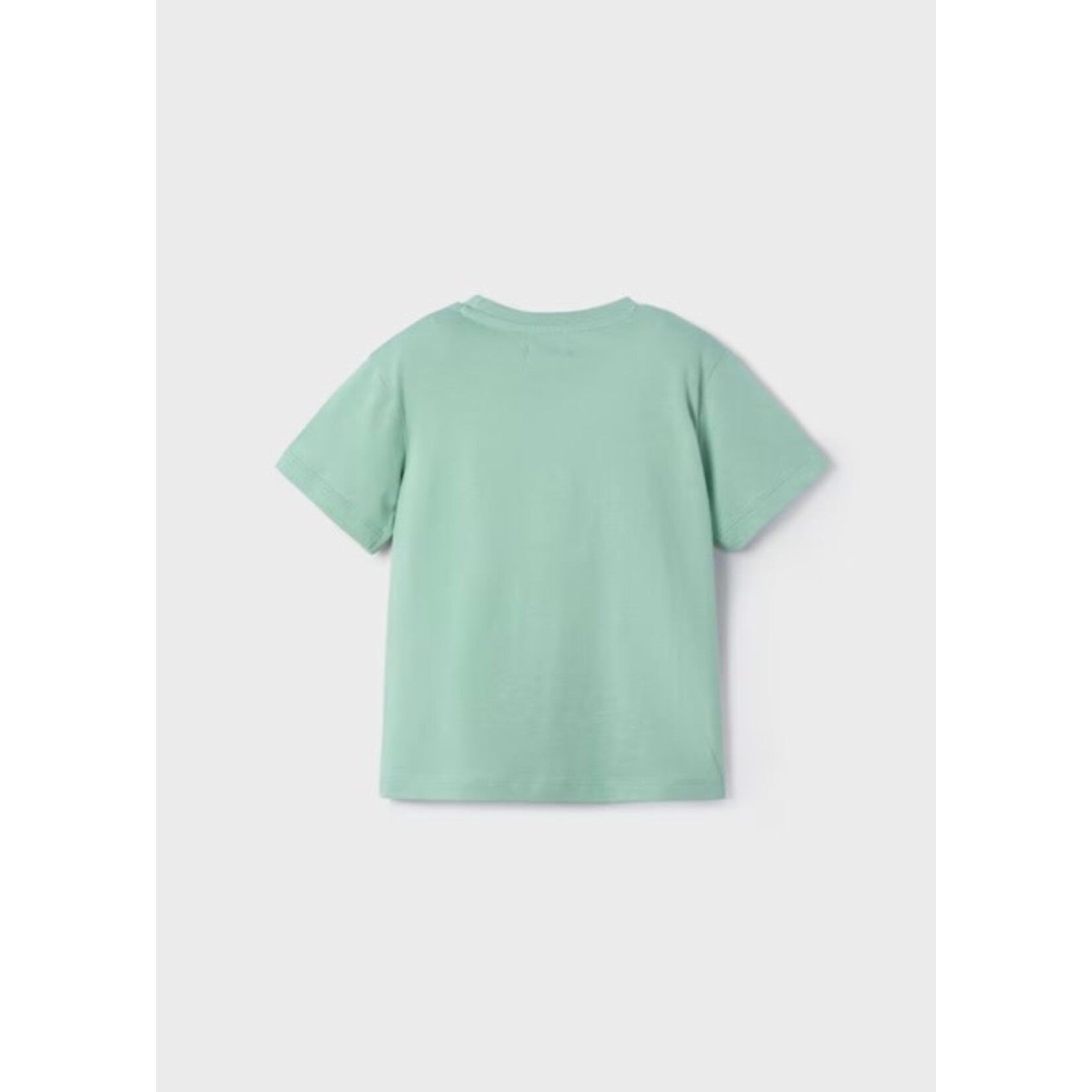 Mayoral MAYORAL - T-shirt à manches courtes vert laurier avec imprimé de caméléon