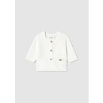 Mayoral MAYORAL - Button-up knitted cardigan - White