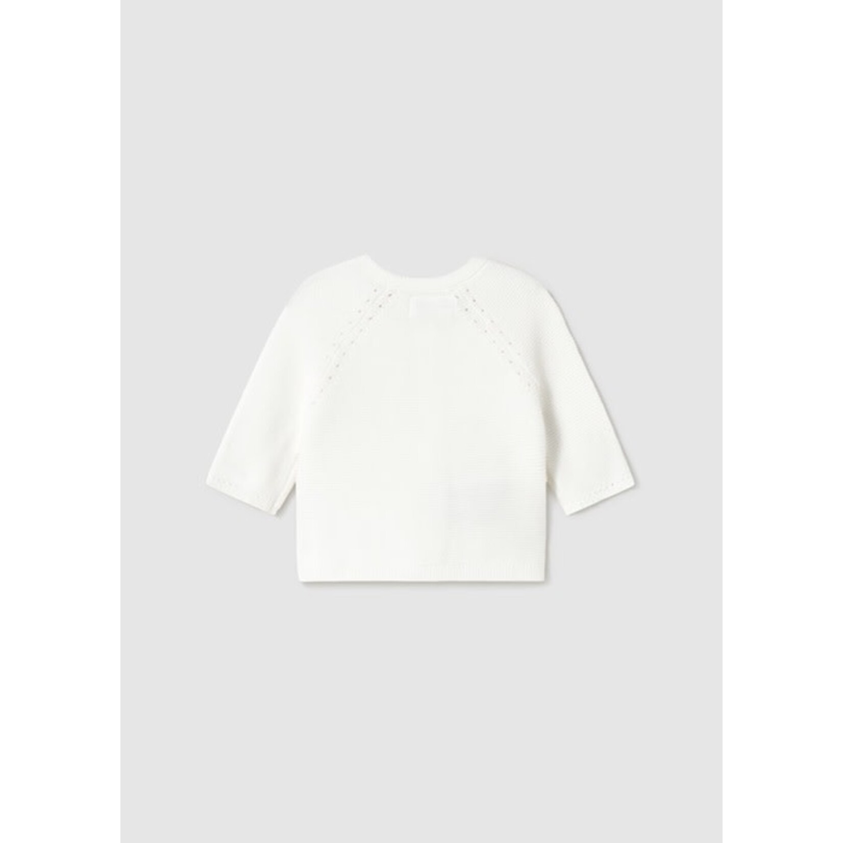 Mayoral MAYORAL - Cardigan en tricot à boutons - Blanc