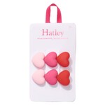 Hatley HATLEY - 2 'Lovely Hearts' Hair Clips