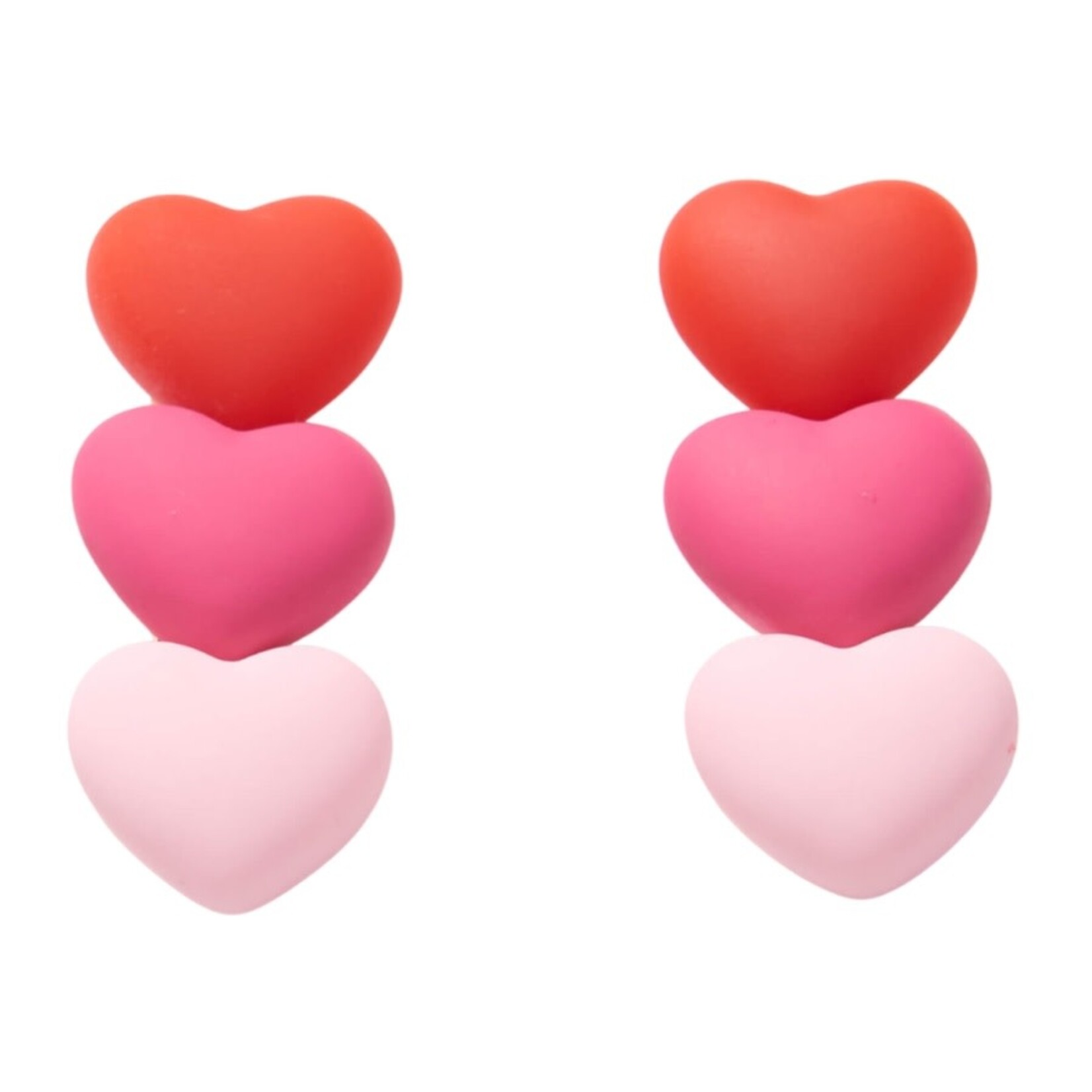 Hatley HATLEY - 2 'Lovely Hearts' Hair Clips