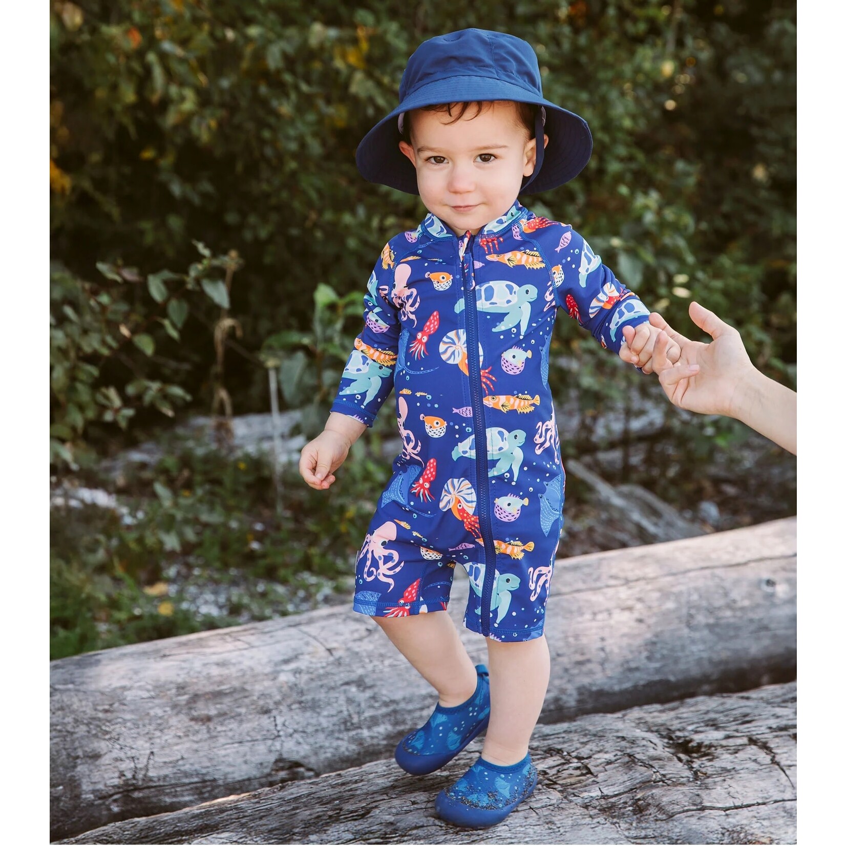 JAN&JUL JAN&JUL - Sea Friends one-piece anti-UV wetsuit