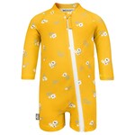 JAN&JUL JAN&JUL - One-piece UV protection wetsuit "Yellow Flower"
