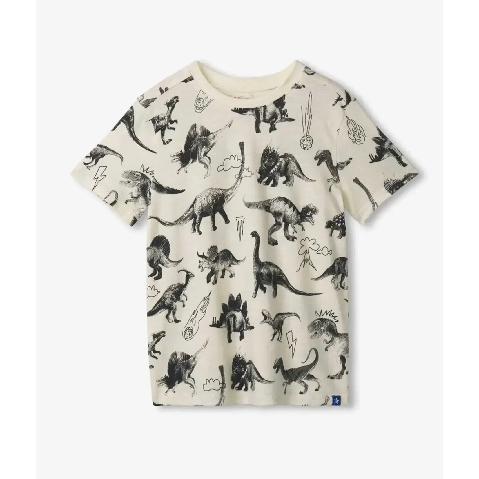 Hatley HATLEY - T-shirt raglan à manches courtes 'T-Rex'