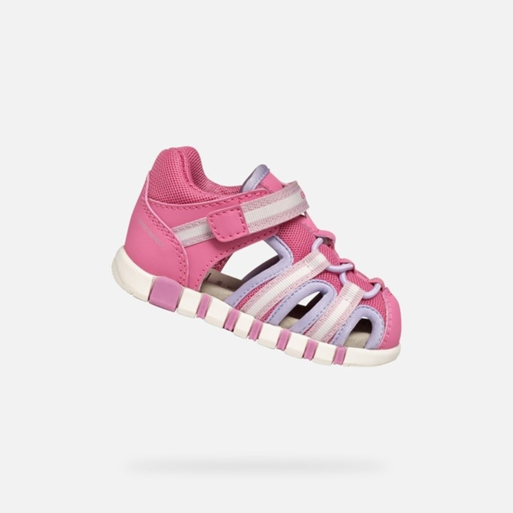 Geox GEOX - Water resistant sandal 'Iupidoo - Dk Pink/Lilac'