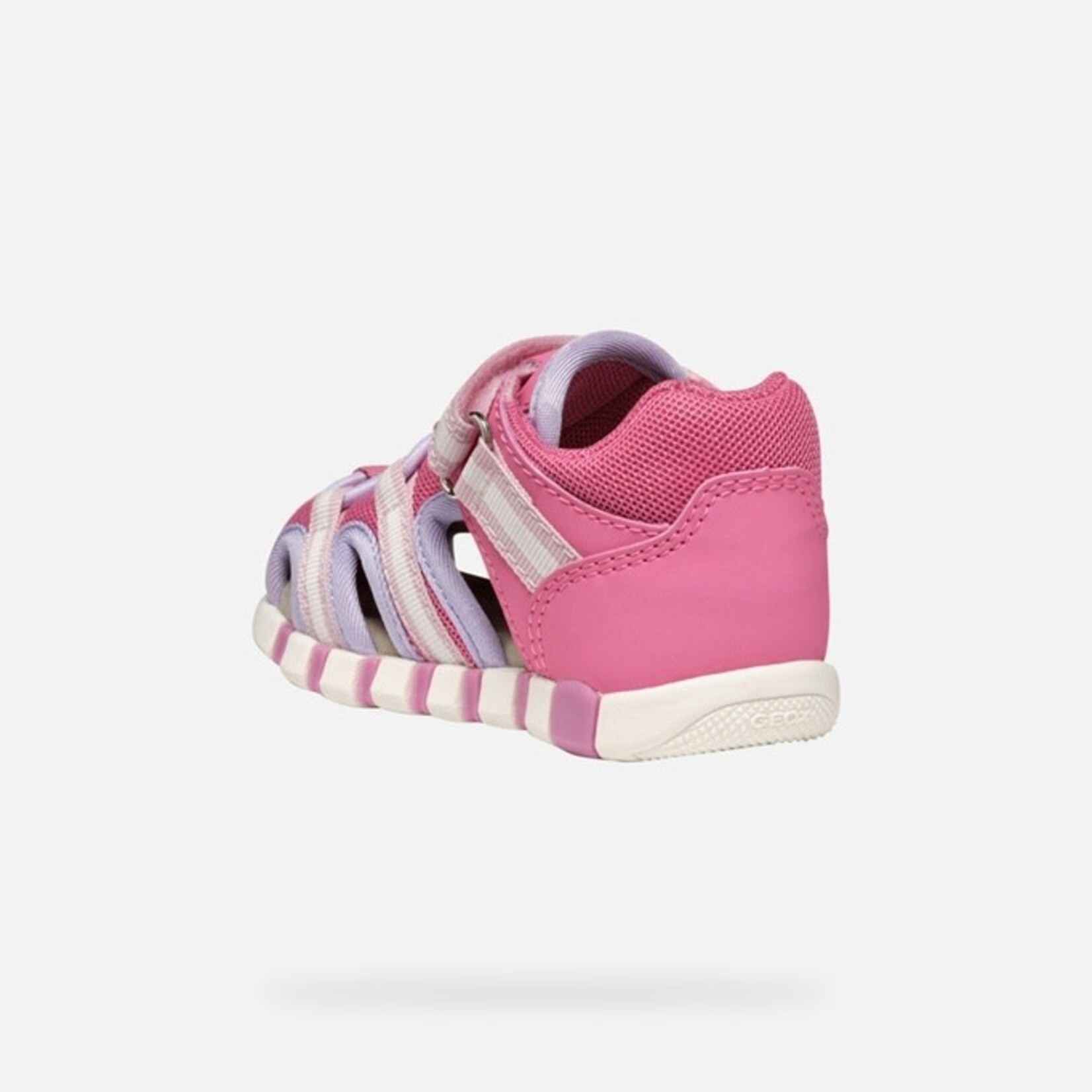 Geox GEOX - Water resistant sandal 'Iupidoo - Dk Pink/Lilac'