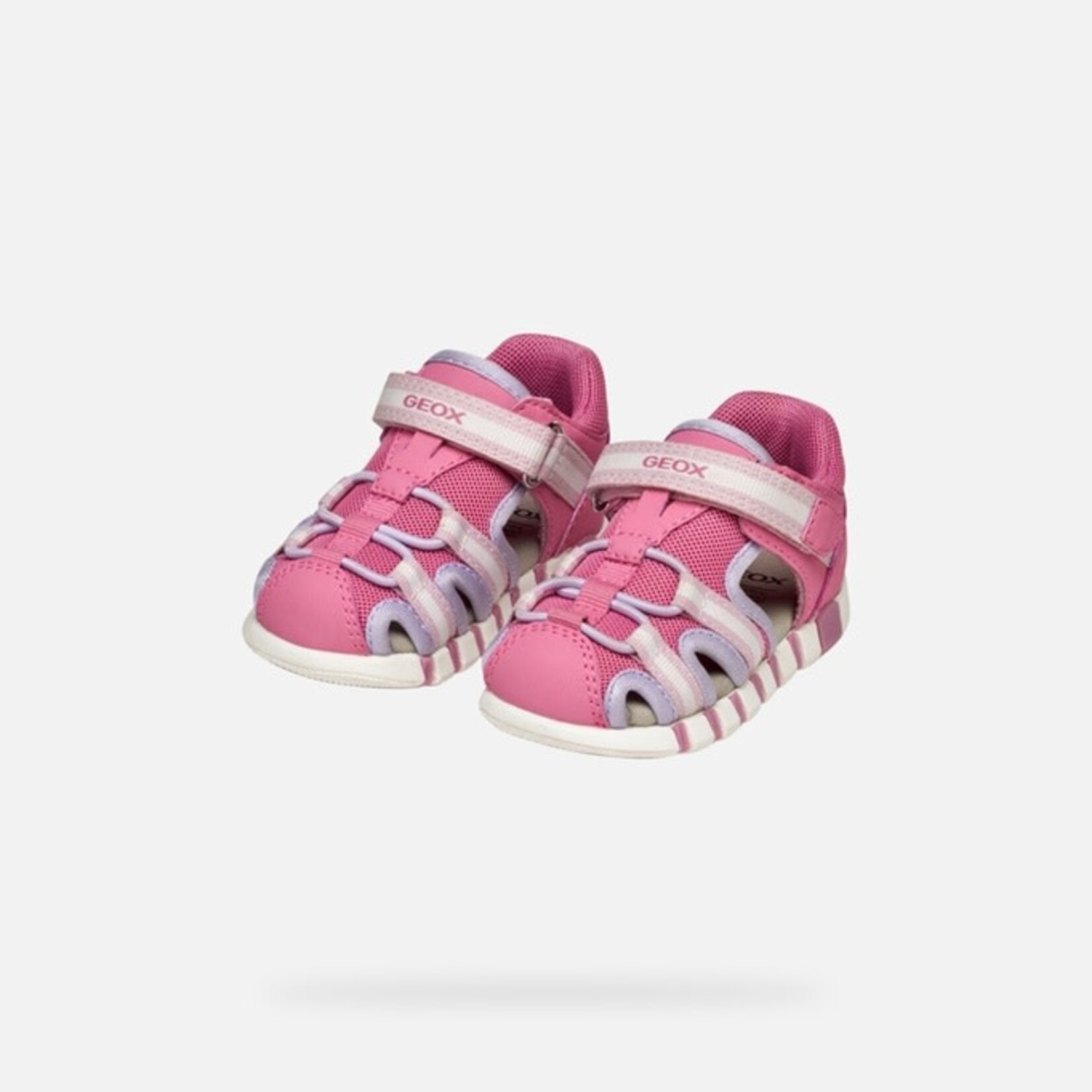 Geox GEOX - Water resistant sandal 'Iupidoo - Dk Pink/Lilac'