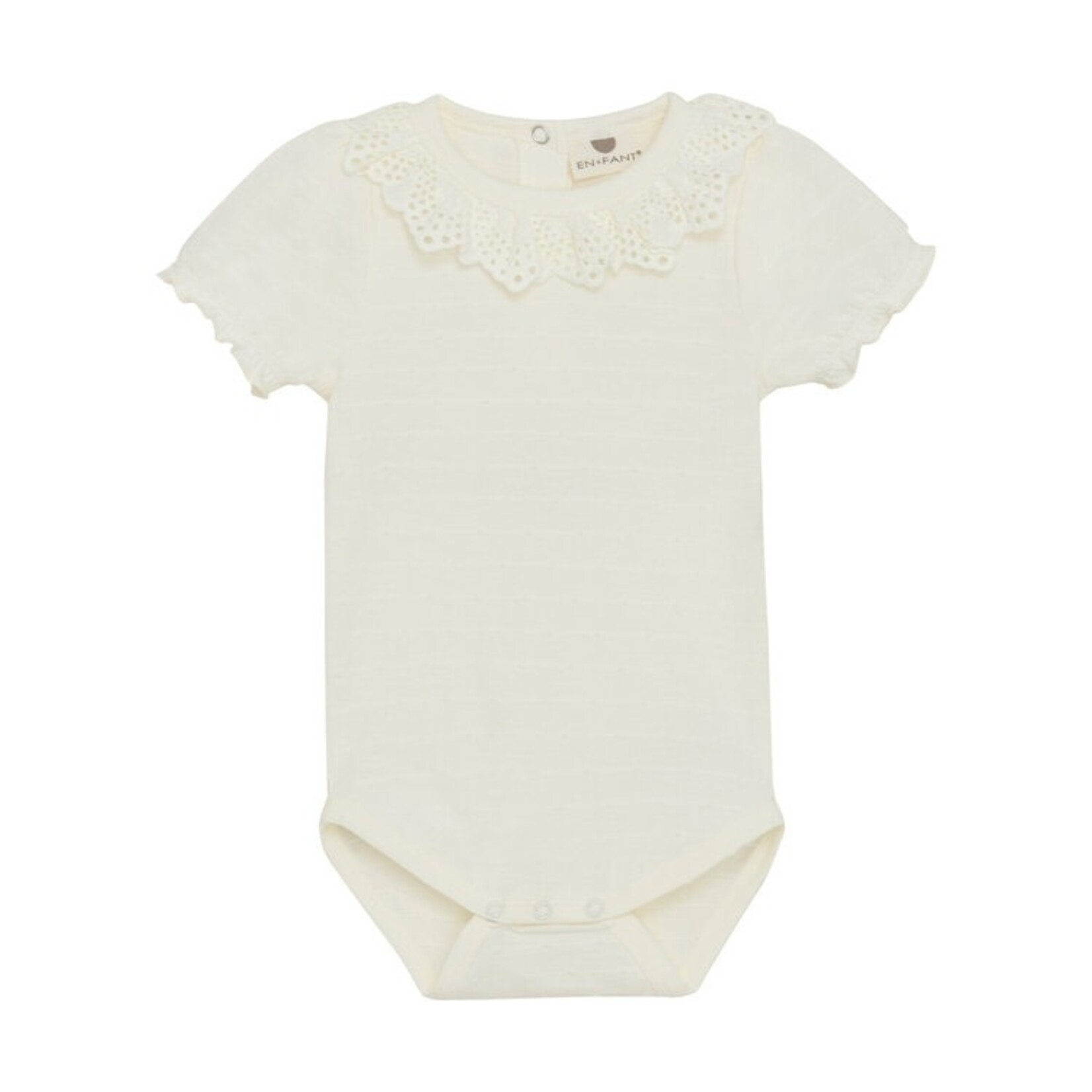 Enfant ENFANT - Creme Colored Lace Bodysuit