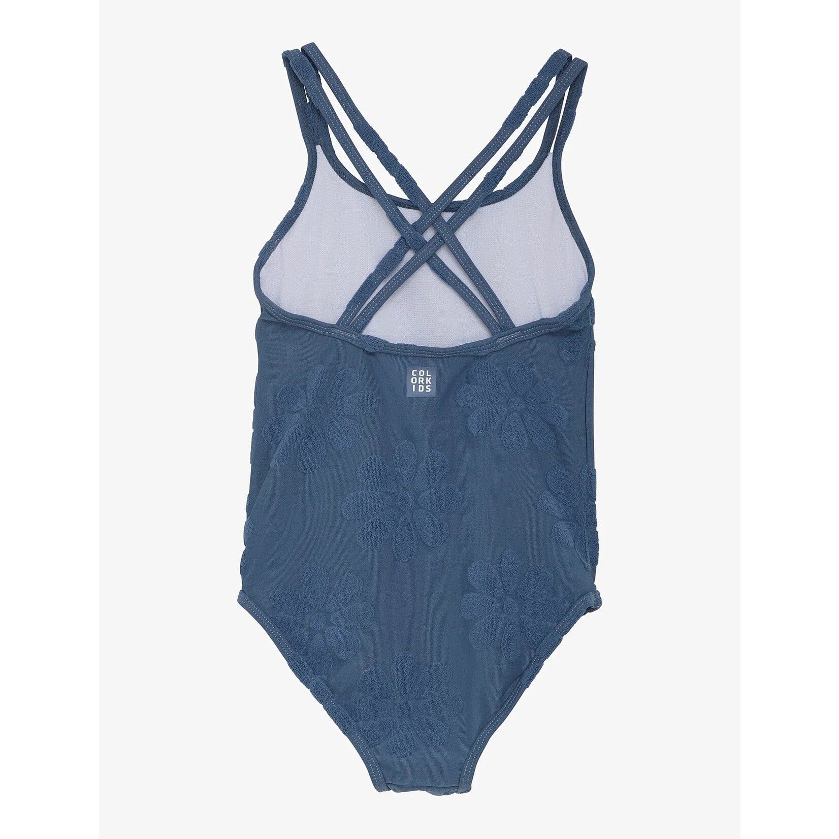 Color Kids COLOR KIDS - Structured One Piece Swimsuit with Flowers