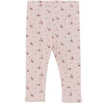 Enfant ENFANT -  Pointelle Leggings - Pink with Flower Pattern