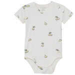 Fixoni FIXONI - White bodysuit with pear print