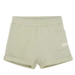Fixoni FIXONI - Short souple en coton vert pâle