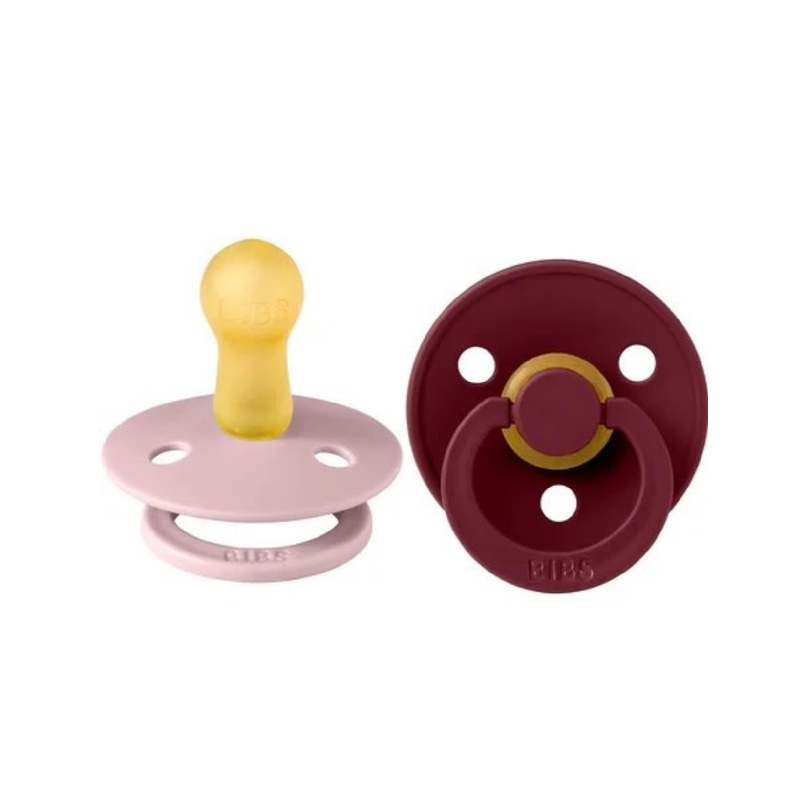 Bibs BIBS - Lot de 2 suces 'Pink Plum/Elderberry'