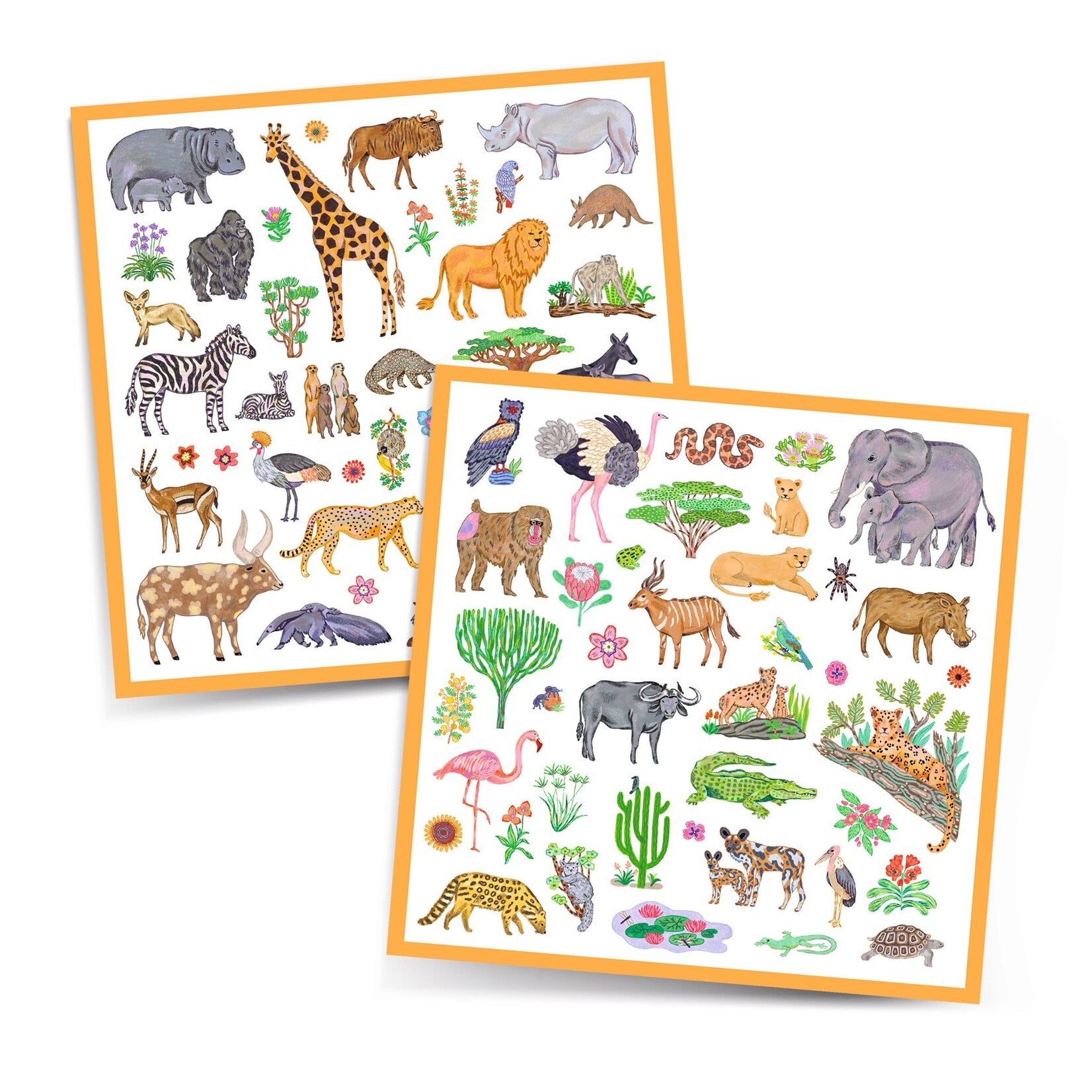 Djeco  DJECO - 160 'Kenya' stickers
