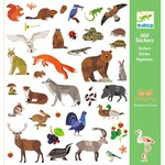 Djeco DJECO - 160 'Wildlife' stickers