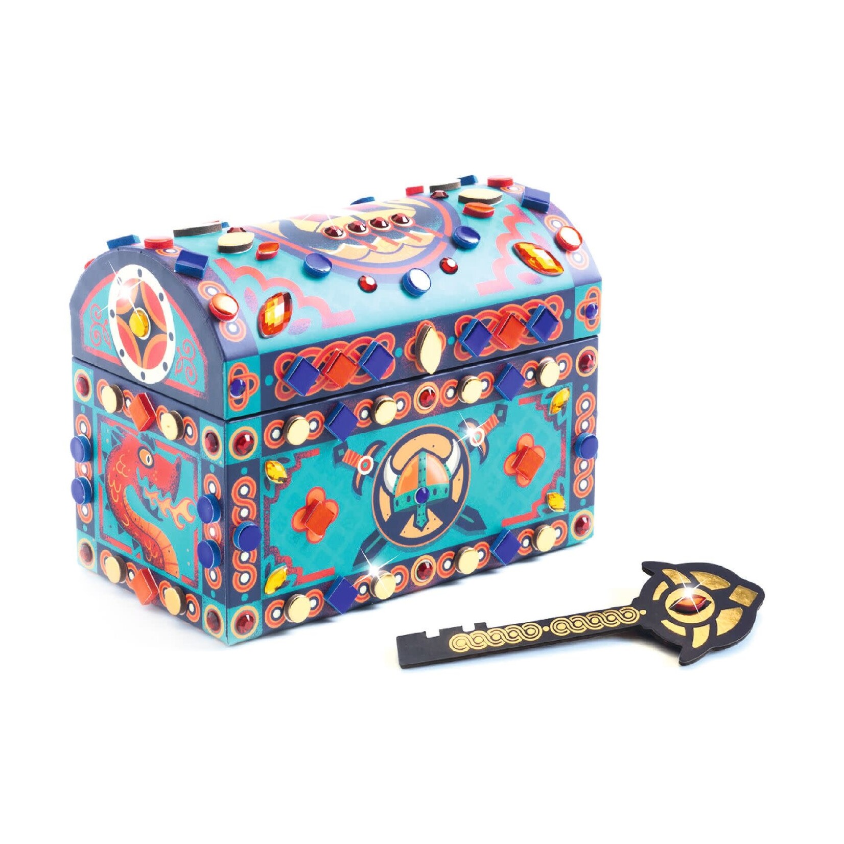 Djeco DJECO - 'Super Treasure' decorative chest
