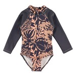 Color Kids COLOR KIDS - Maillot de bain une pièce à manches longues motif tropical