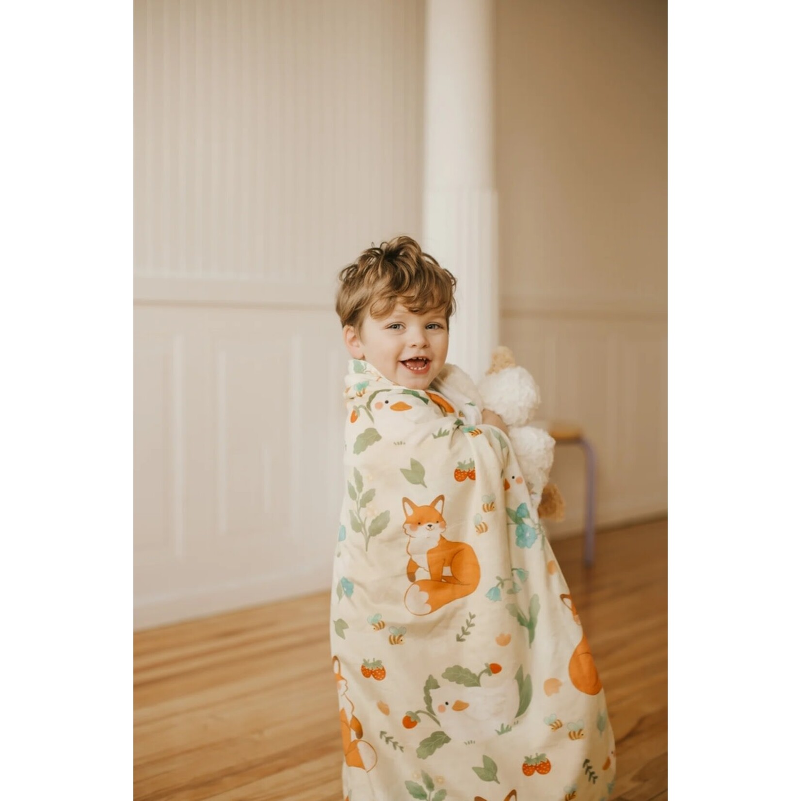 VEILLE SUR TOI - Minky blanket - Max & Odile (Anna Lunak)