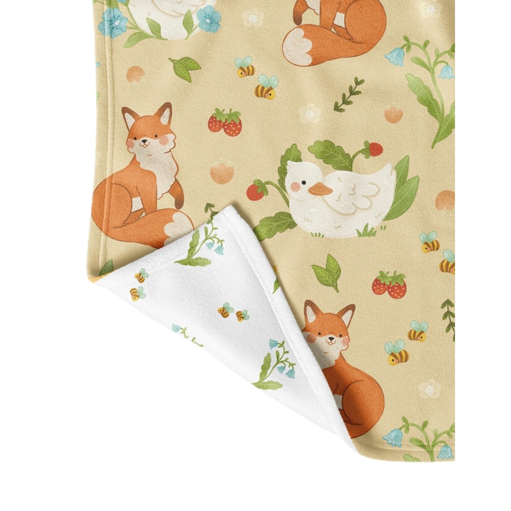 VEILLE SUR TOI - Minky blanket - Max & Odile (Anna Lunak)