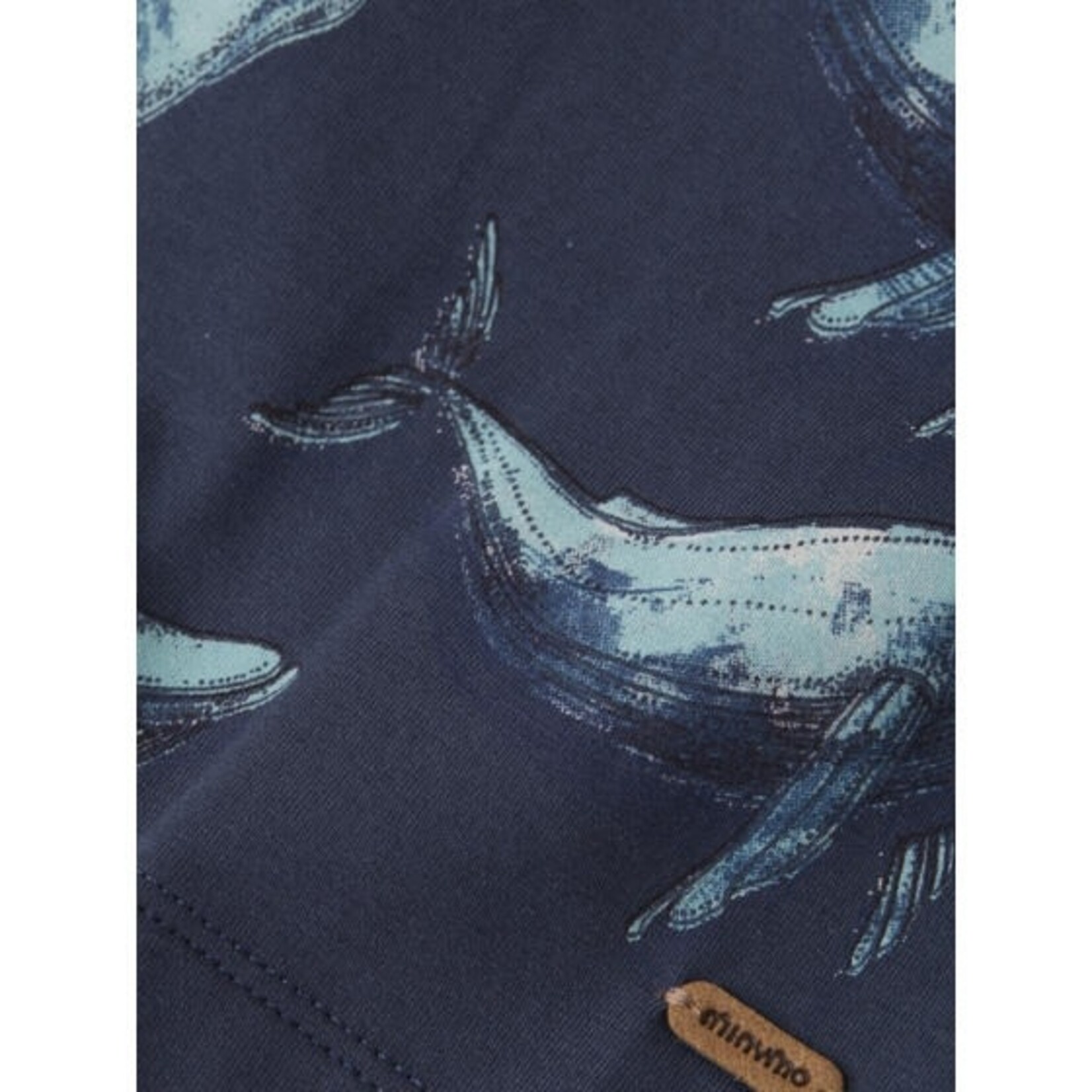 Minymo MINYMO - T-Shirt with Whales