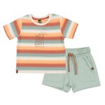 Nanö NANÖ -  Two-Piece Set - Short and Striped Shirt 'Vague'