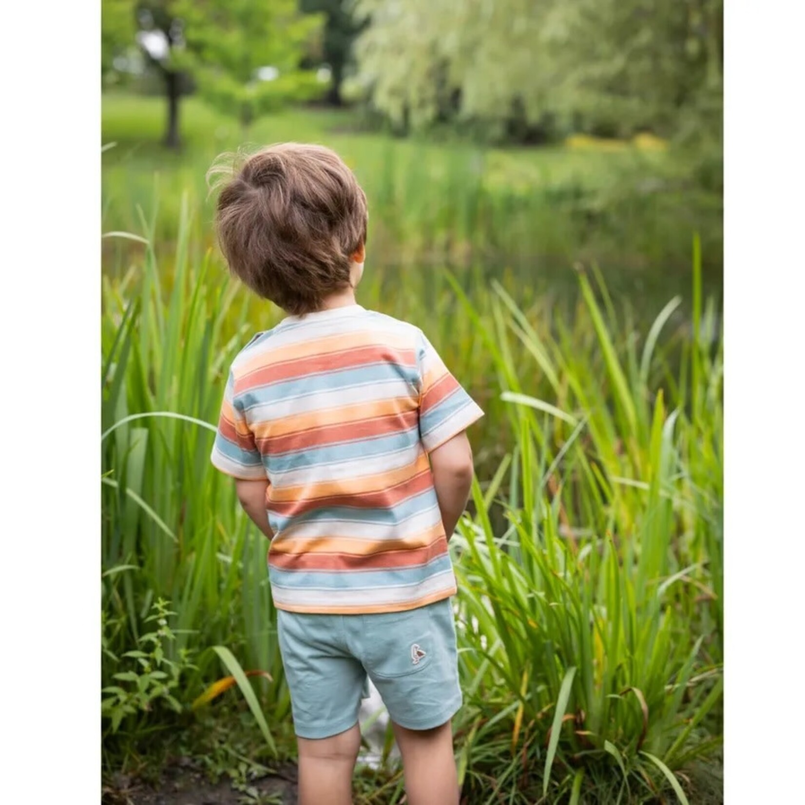 Nanö NANÖ -  Two-Piece Set - Short and Striped Shirt 'Vague'
