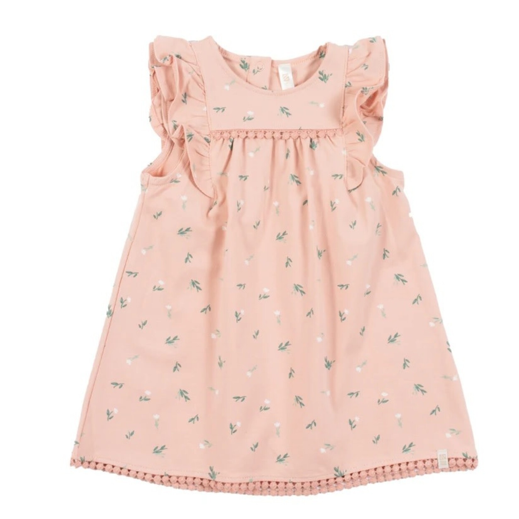 Enfant NANÖ - Robe corail à fleurs