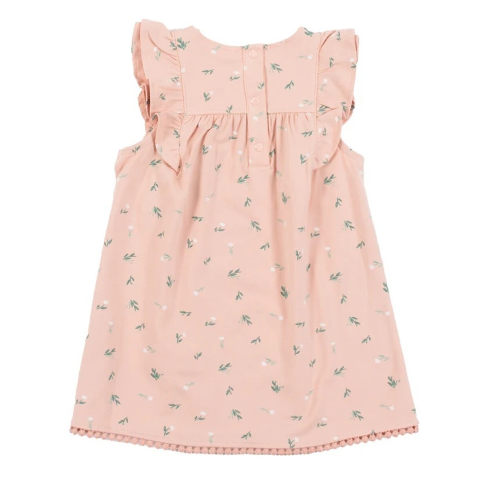 Enfant NANÖ - Coral Dress with Flowers